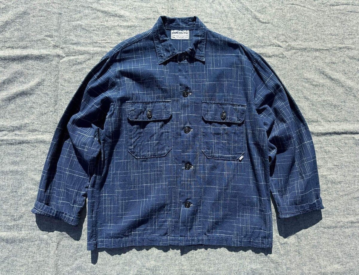 予約商品 日本の伝統生地で現代服を作る 青カスリ｜NAOSHIYA CUSTOM 