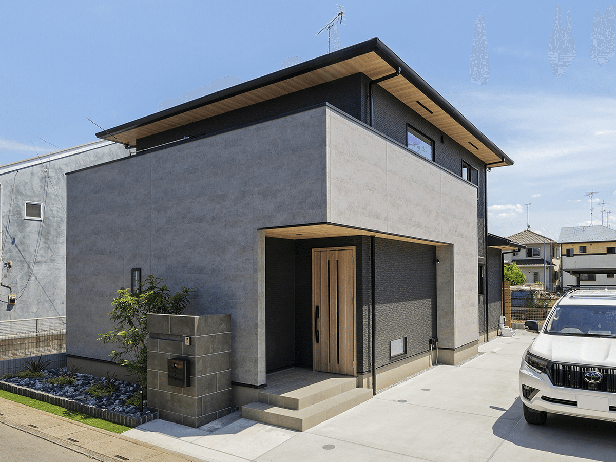 藤沢市 で近代和風 モダン建築のたたずまい F様邸 湘南 久保田工務店の注文住宅施工例 | 株式会社 久保田工務店, image size:1200x900