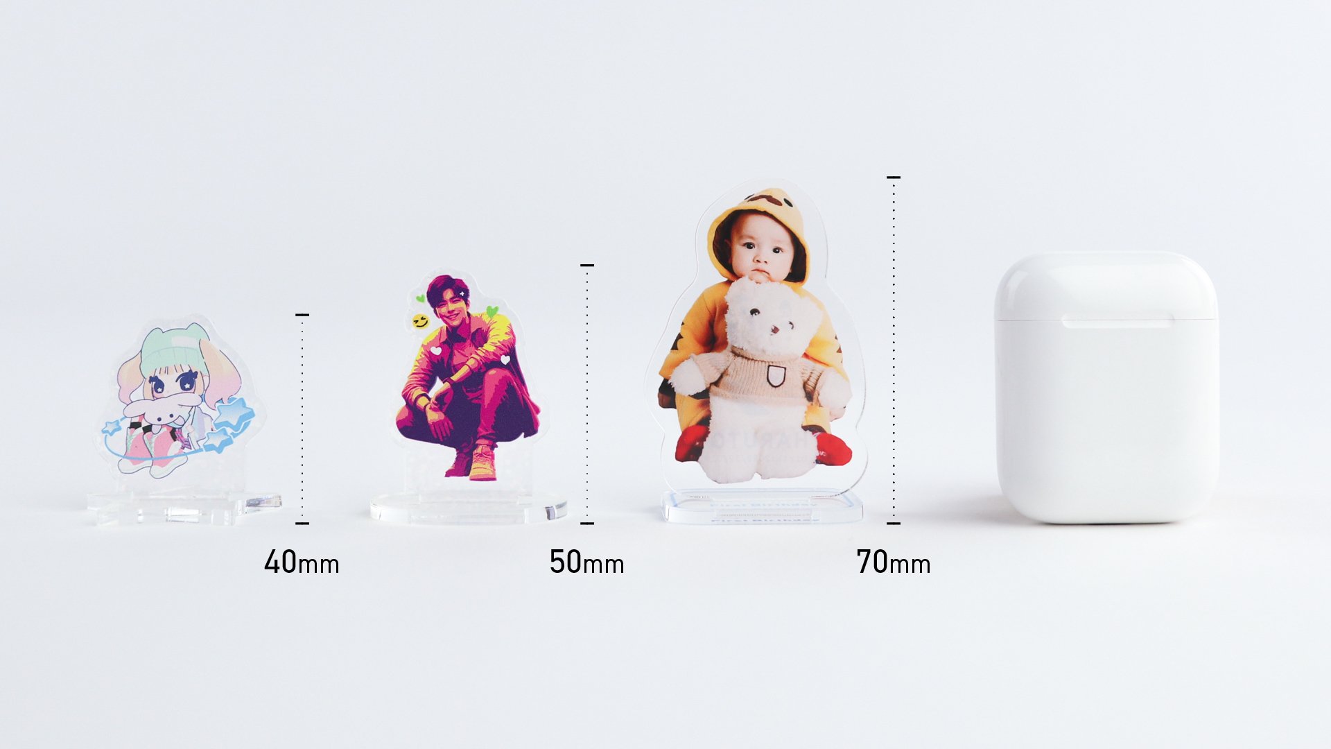 決定版】アクリルグッズのサイズ比較・人気ランキング｜印刷通販デジタ