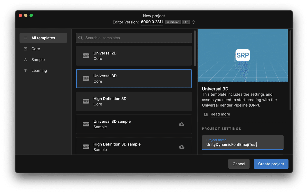 直観/Intuition TMP 日本語 Unity6で日本語表示、絵文字表示する|ウチダマサトシ