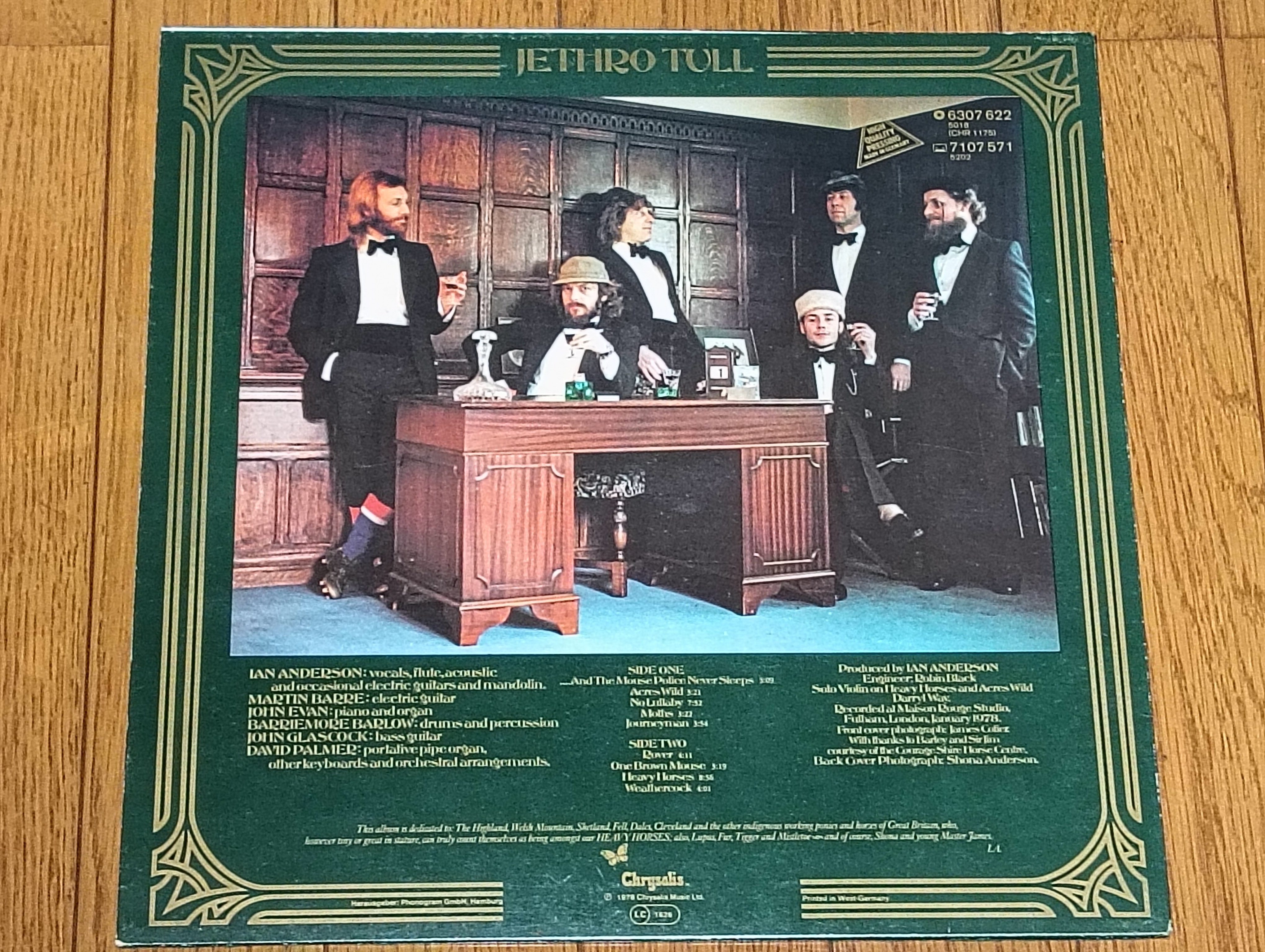 Heavy Horses(逞しい馬)】(1978) Jethro Tull 原点回帰したフォーク
