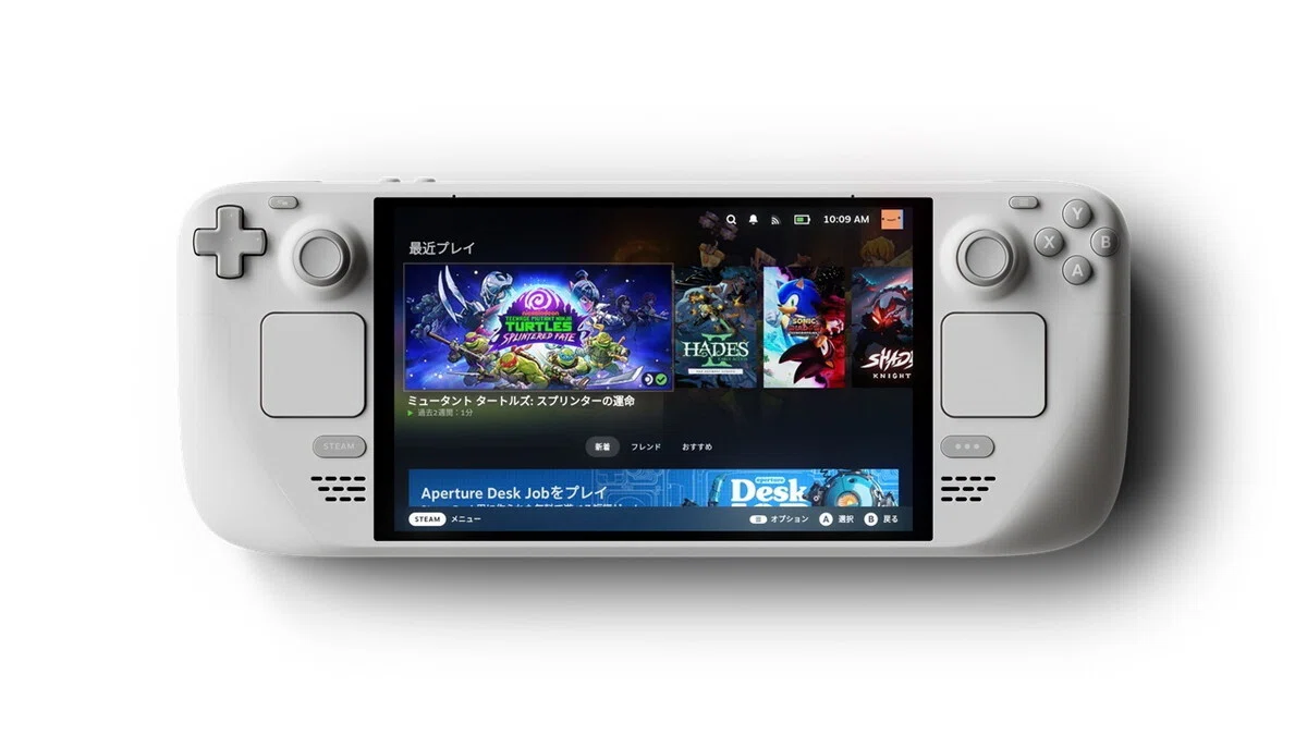 Steam Deck ゲーミングデバイス ブラック LCD 1tb（SteamをPCなしで 