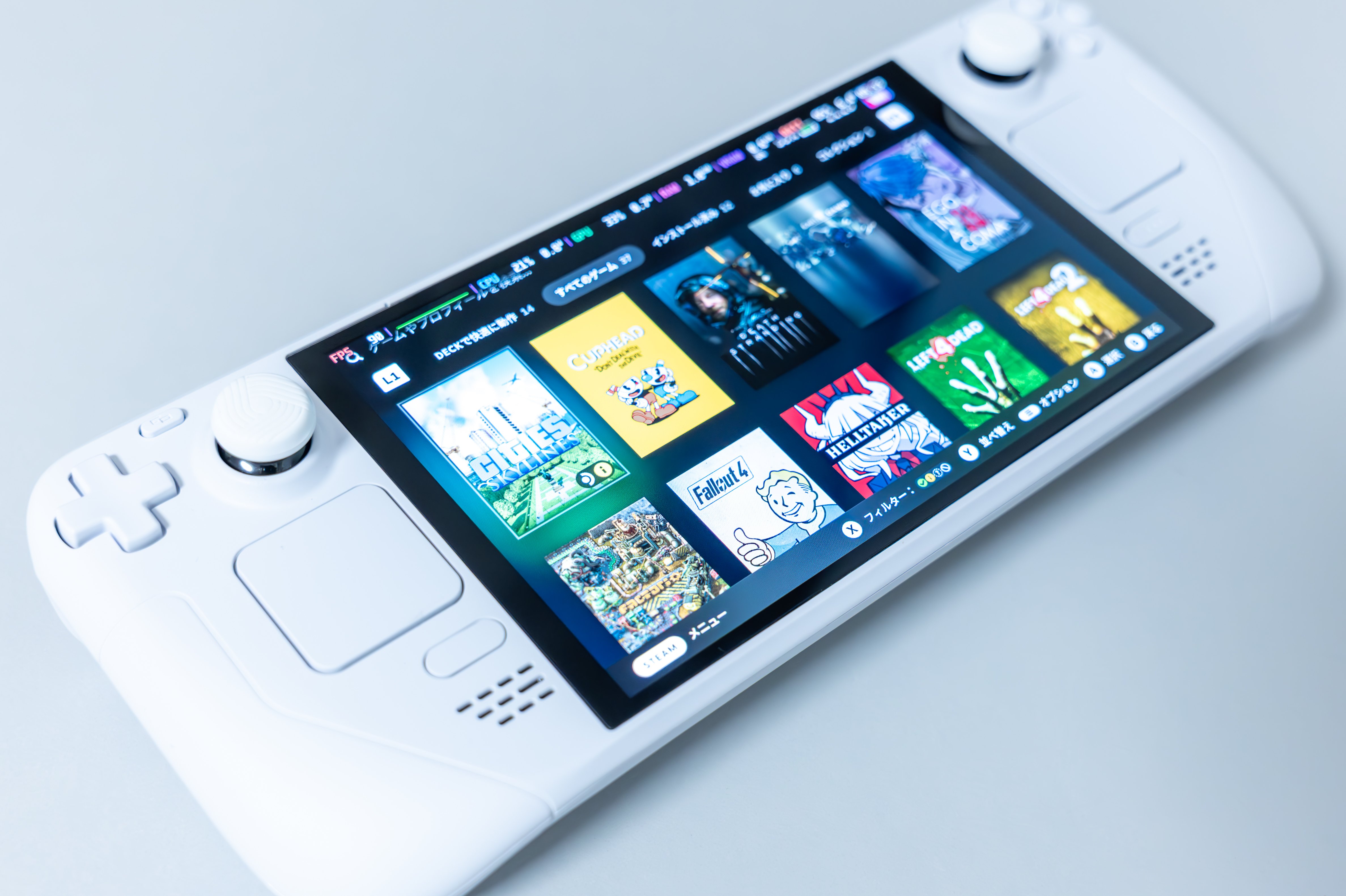Steam Deck OLED を ホワイトモデルへ|KUBoCHI Steam Deck OLED を ホワイトモデルへ|KUBoCHI