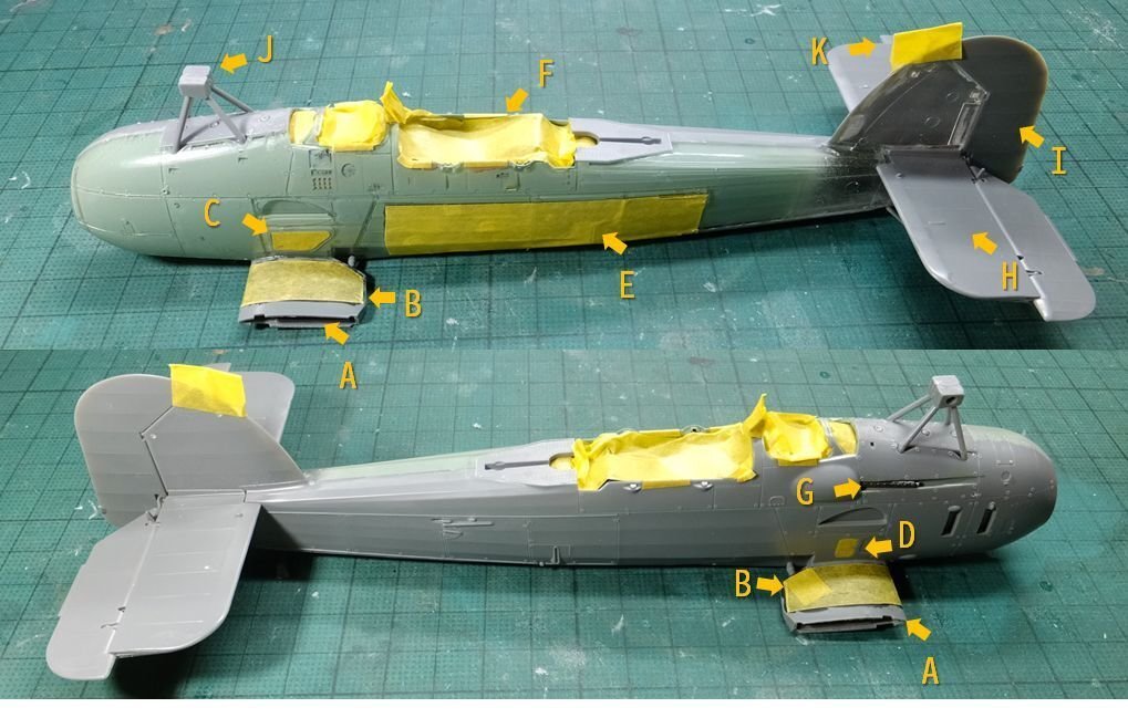 Fairey Swordfish Mk.I Tamiya 1/48 #2｜タイムクラフト造船所