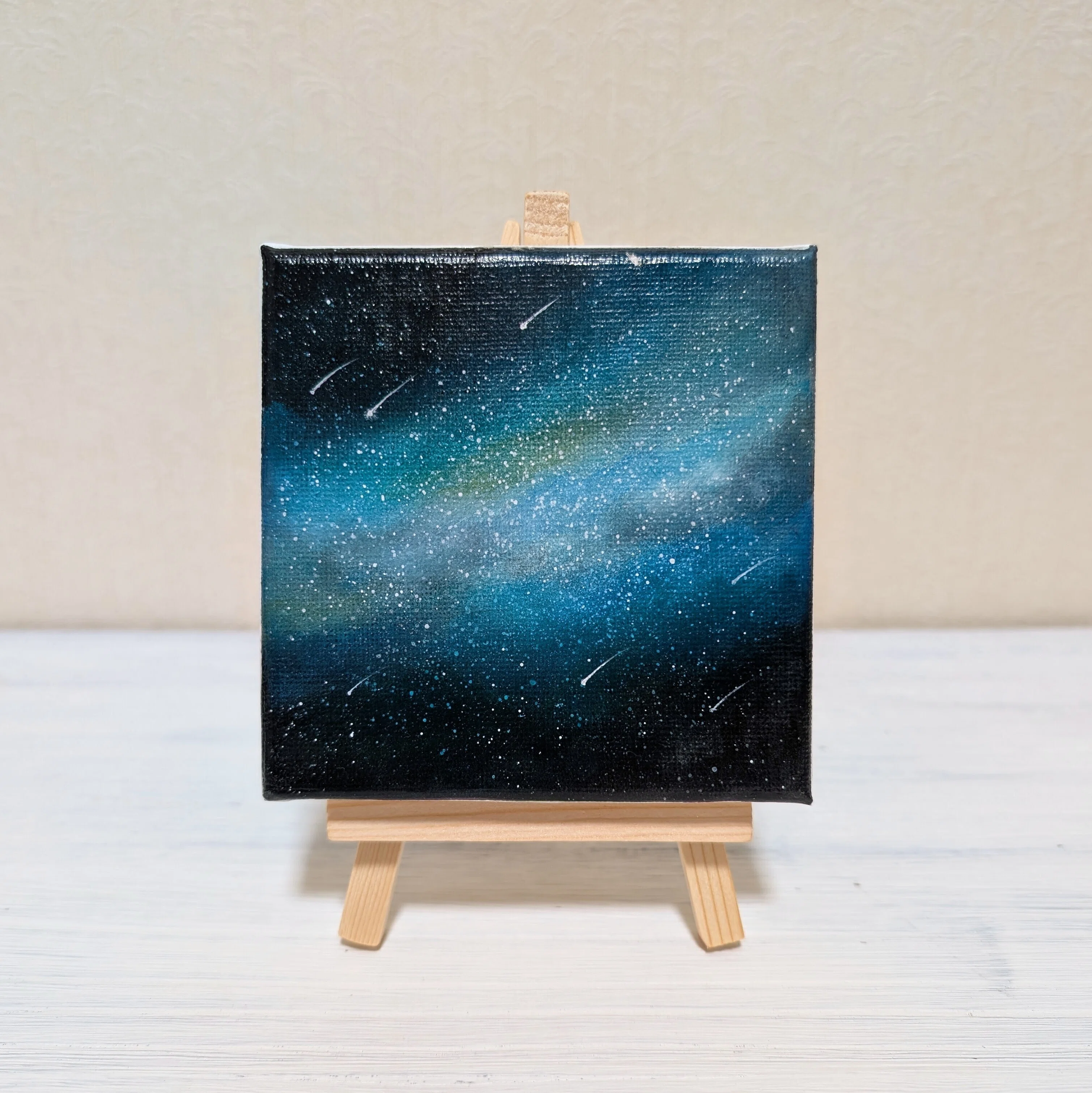 模写】星空（アクリル画）｜ゆきアート