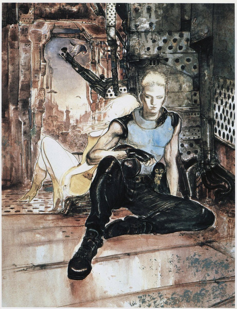 天野喜孝の絵｜🌈のブーレイ