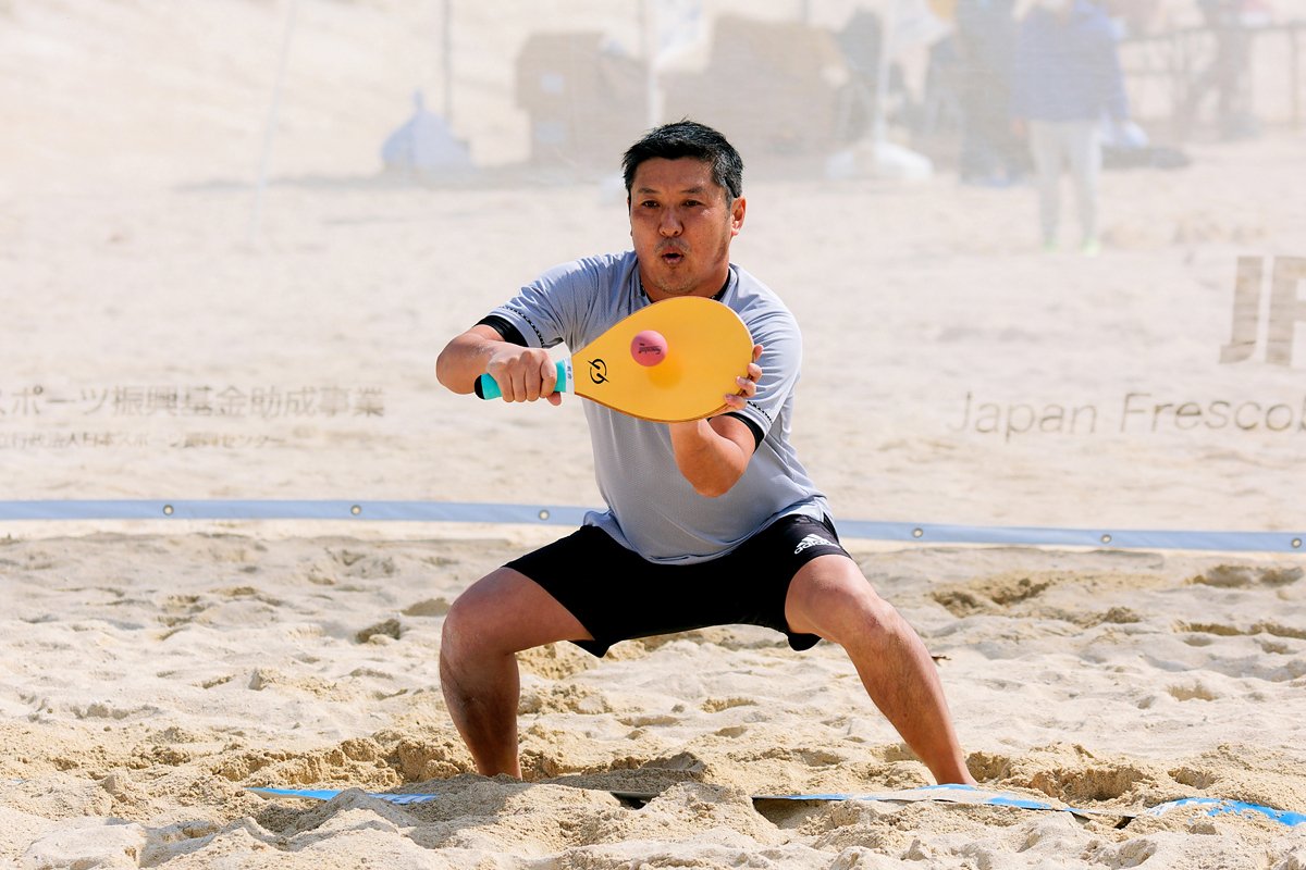 沖縄ビーチスポーツフェスティバル2024 フレスコボール｜Masaki Senko