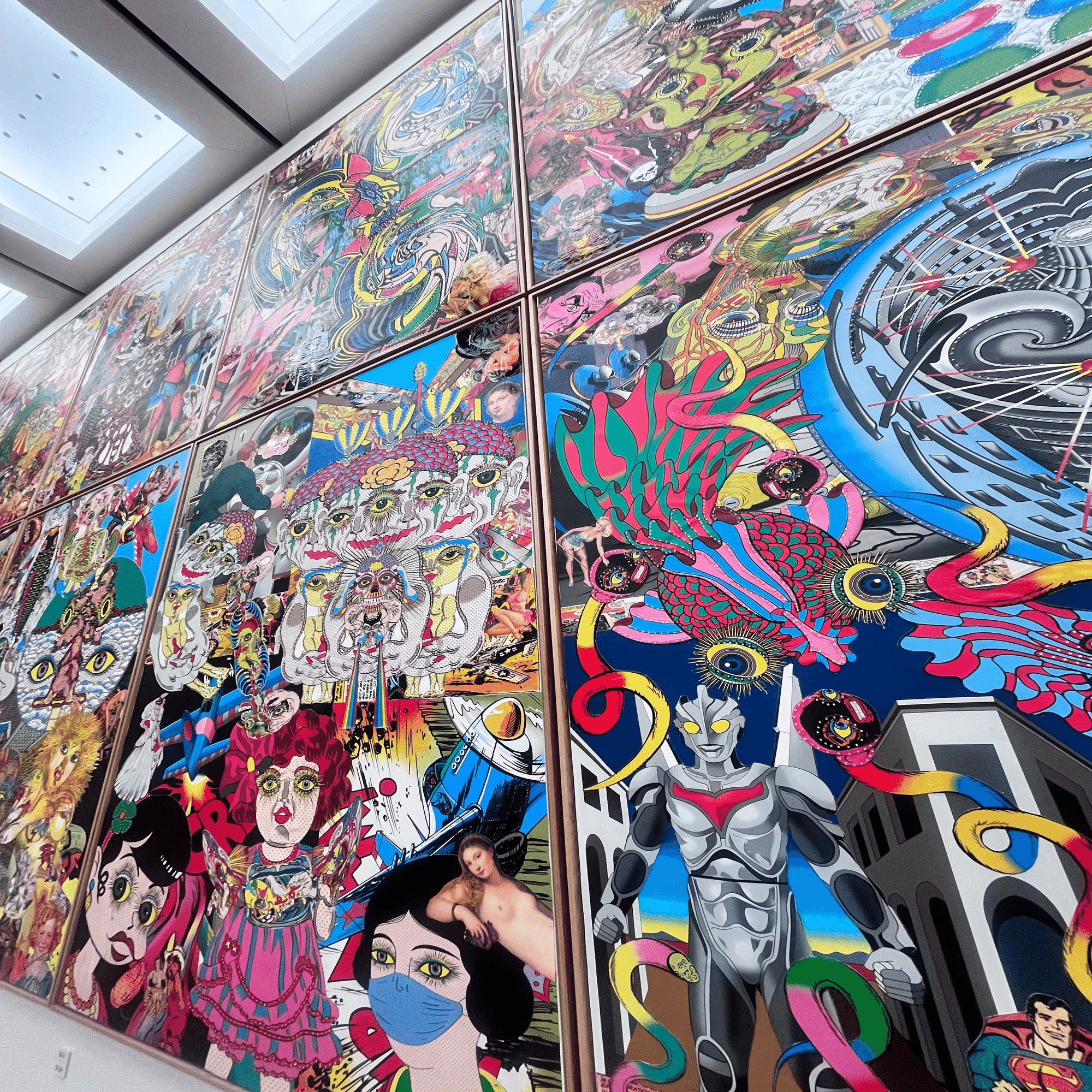 国立新美術館で開催されていた《田名網敬一 記憶の冒険》展を見てき