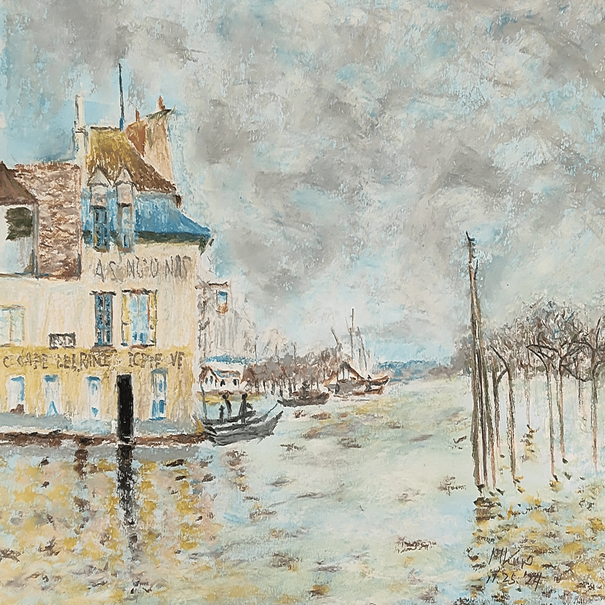 画家の心 美の追求 第86回「アルフレッド・シスレー『ポール