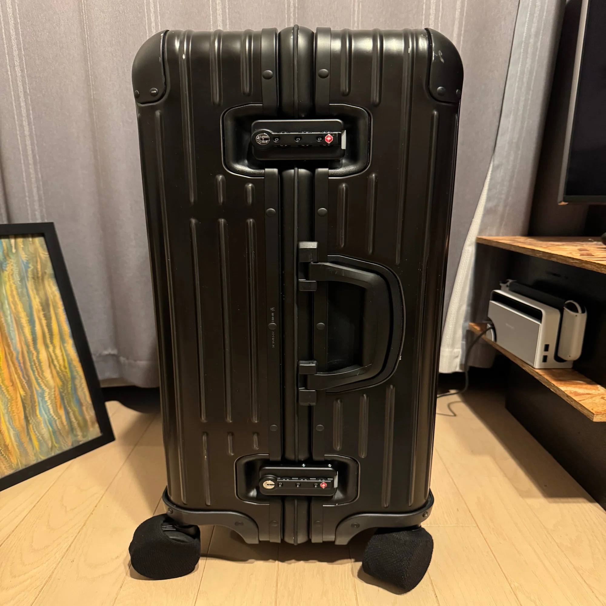 RIMOWA ORIGINAL ブラックのエイジング｜YUKI