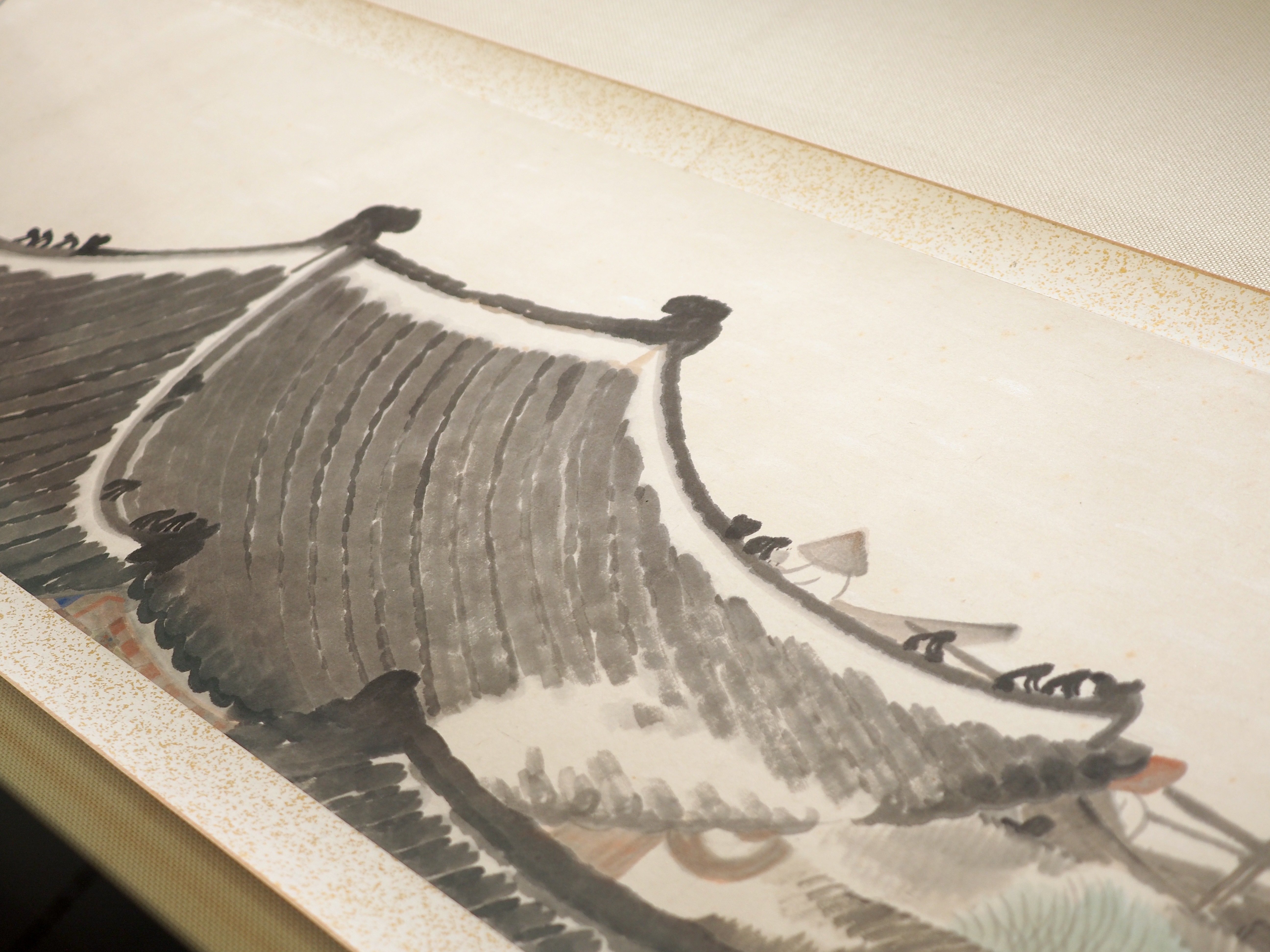 大正時代に前田青邨が歩いて描いて書いた朝鮮半島の風景…《朝鮮之巻