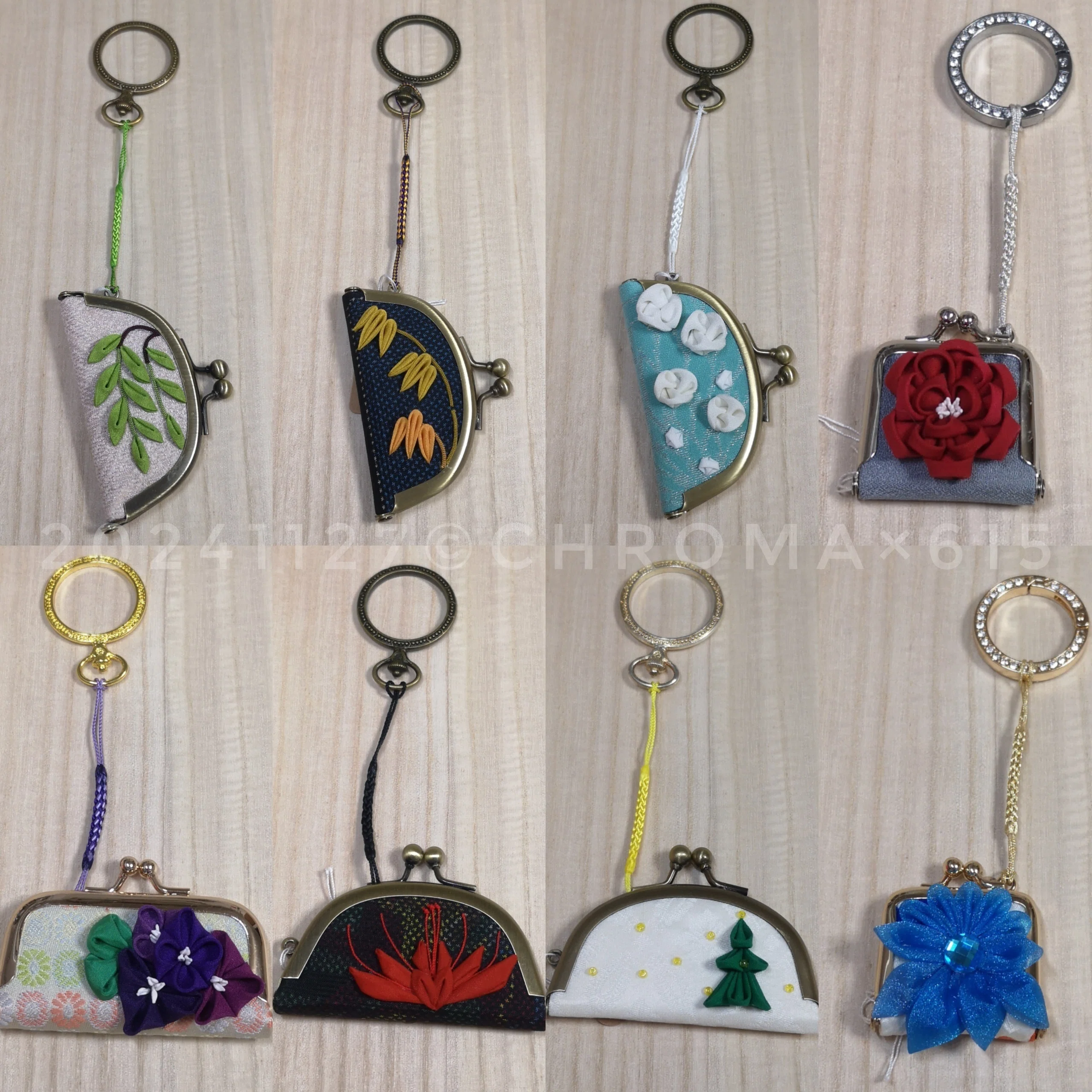 I have released Tsumami-zaiku coin purse netsuke into the world｜彩 ...