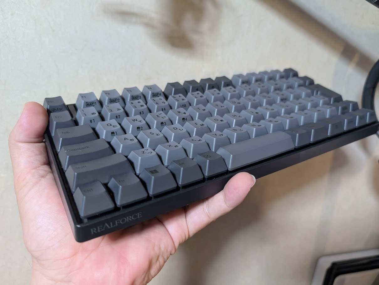 Realforce RC1 | 神キーボードでした!Chromebookもフルに使える Realforce RC1 | 神キーボードでした!Chromebookもフルに使える