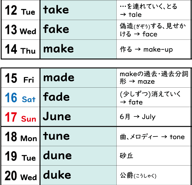 魔法のフラッシュカード（音で覚える英単語）