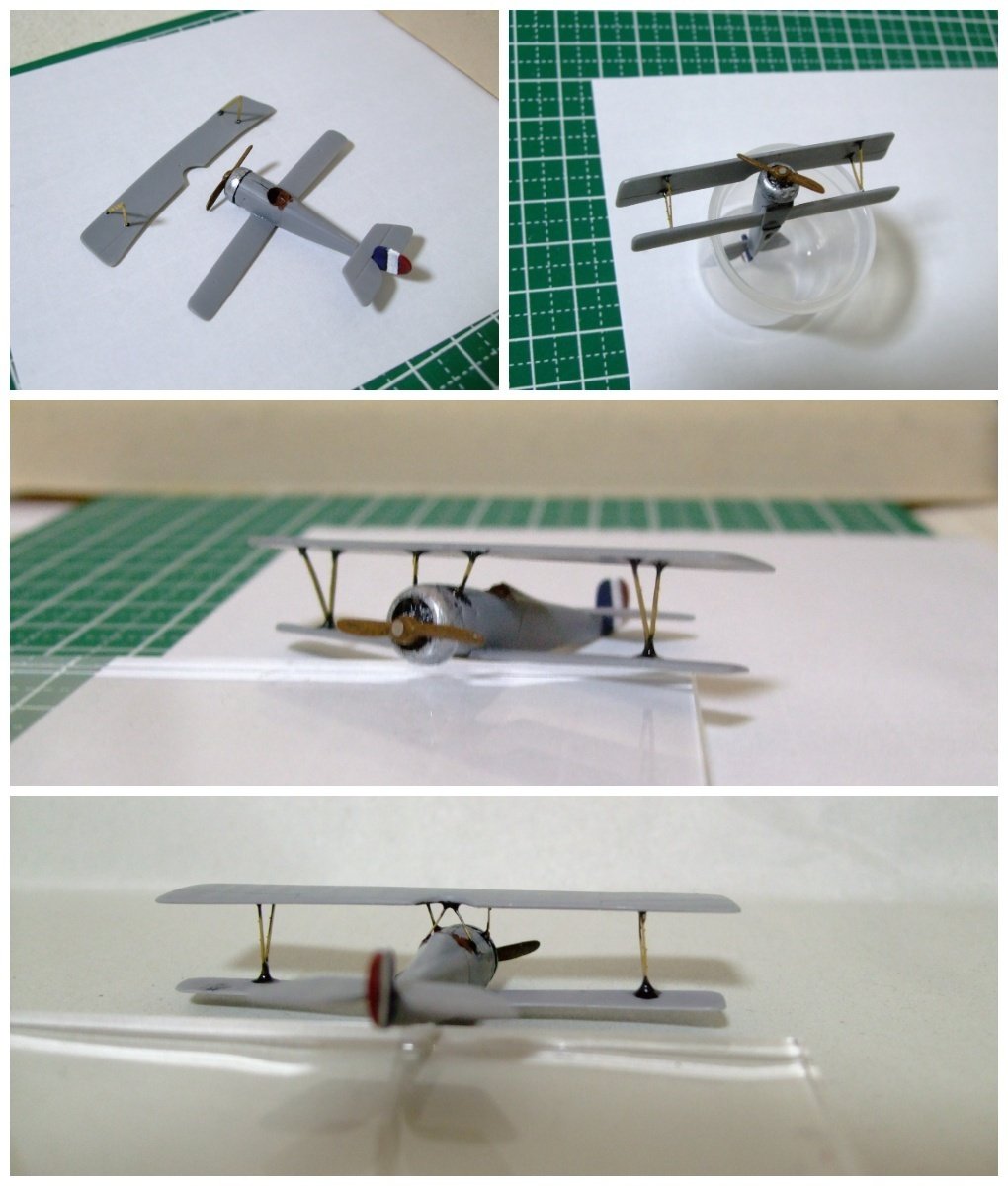 複葉機模型1/144 ニューポール17 組立｜sion