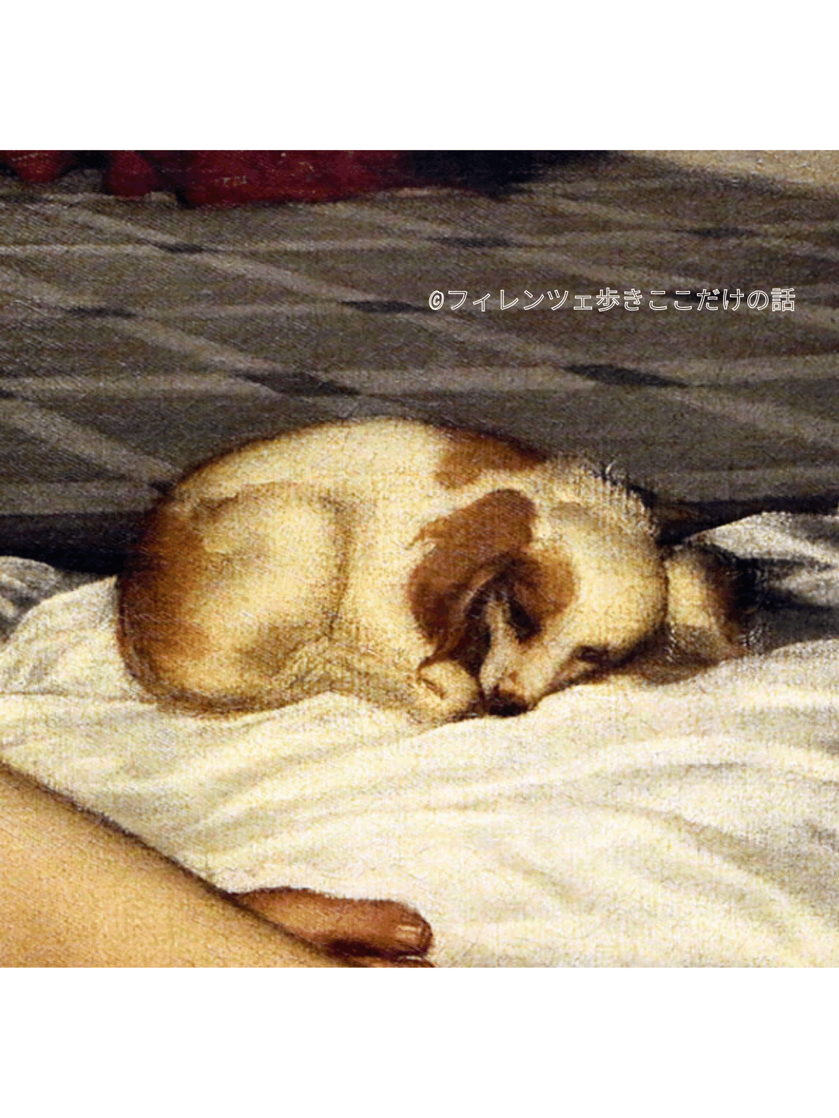 アクリル画　ウルビーノのヴィーナスの模写 アクリル画 ウルビーノのヴィーナスの模写 アクリル画