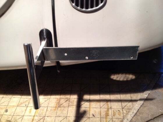 ナンバーステー取付 2012/ 5/27｜GONTA