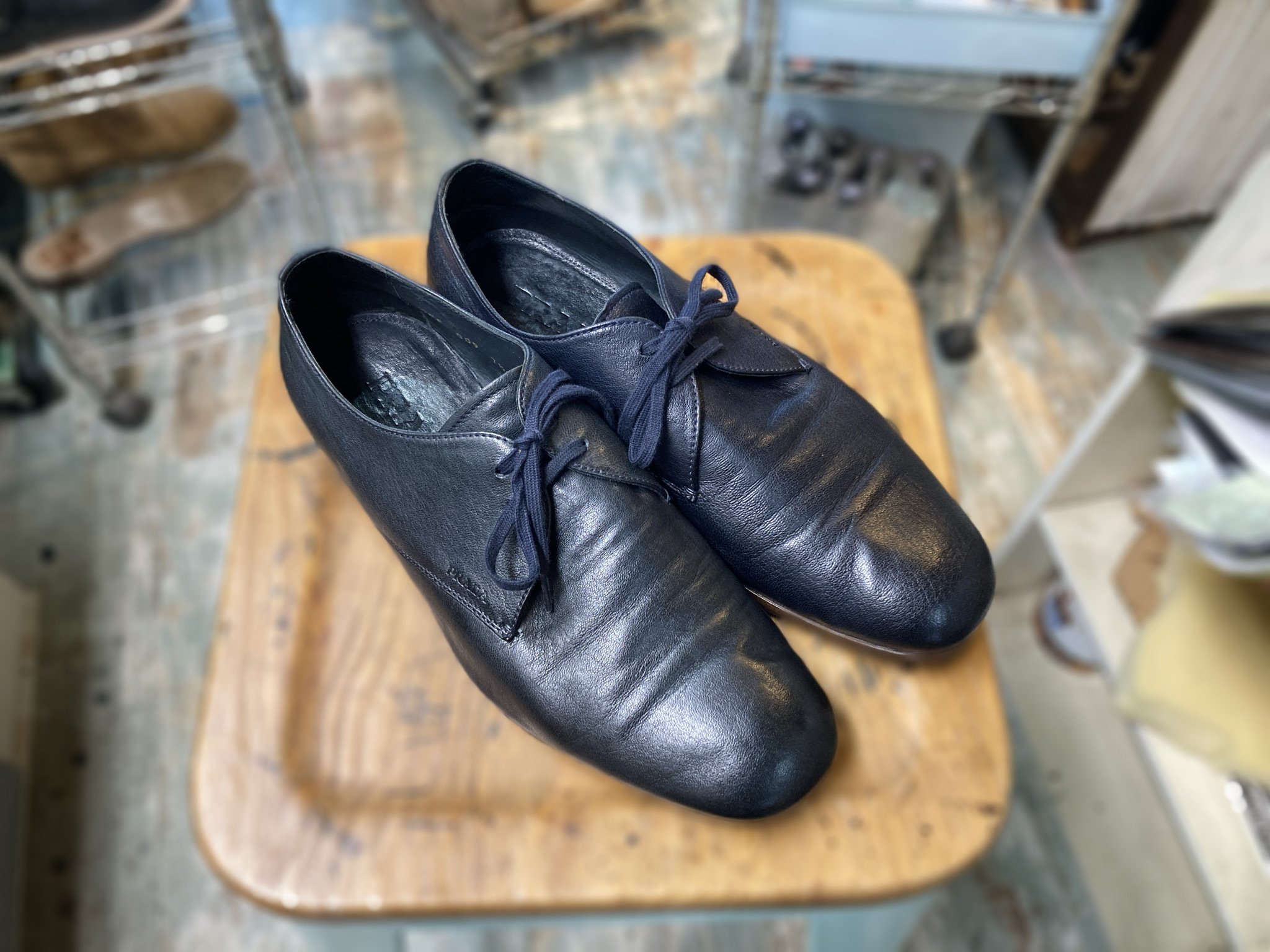 PRADA バレエシューズ　24.5センチ org.jpg