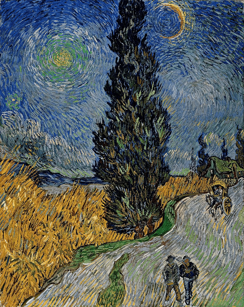 傑作絵画：ゴッホ『星月夜』が傑作である理由と知られざる真実