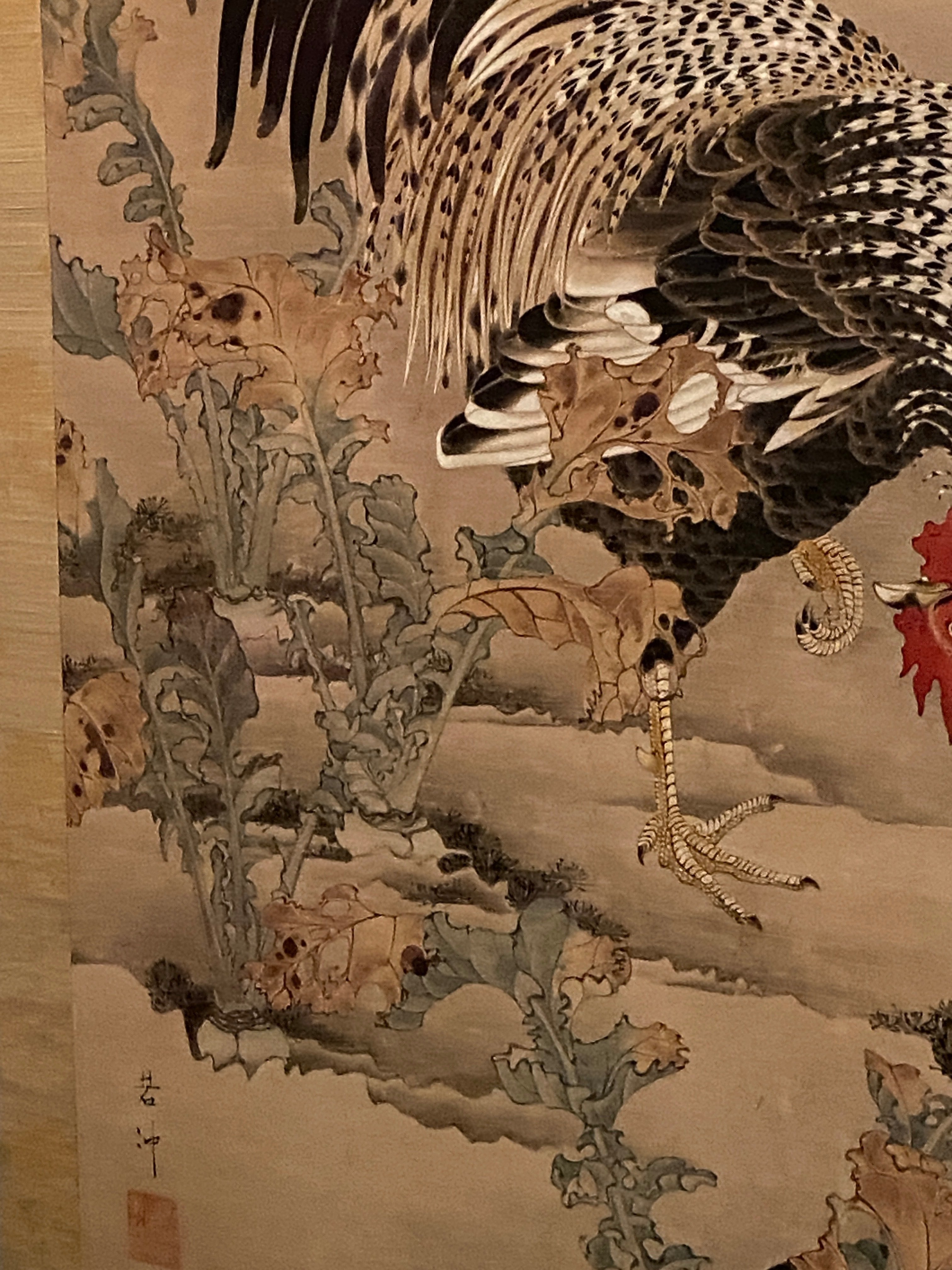 京都の嵐山に舞い降りた奇跡！！伊藤若冲の激レアな巻物が世界初公開