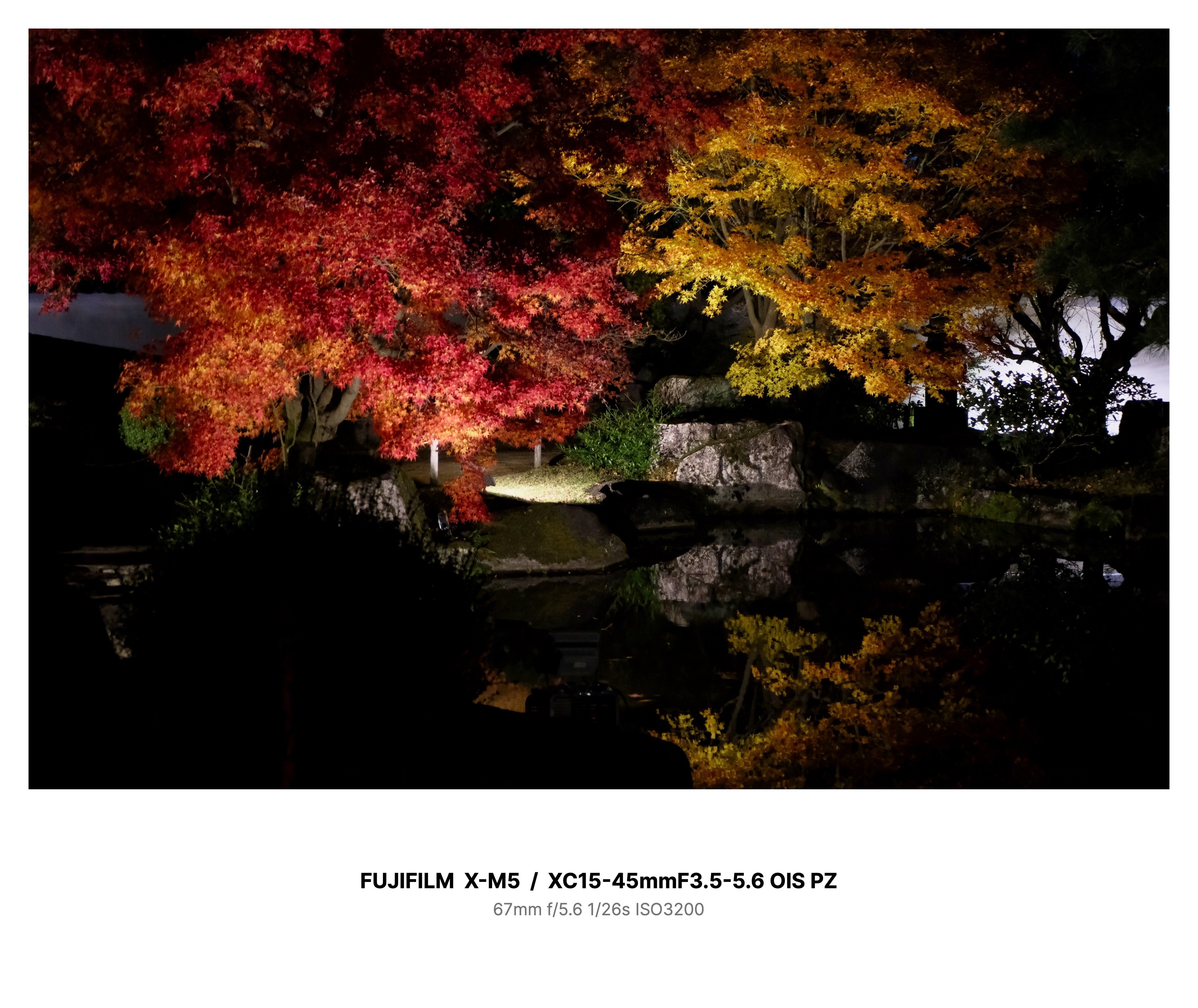 FUJIFILM X-M5 + XC15-45mm F3.5-5.6 OIS PZ レビュー Vol.1 好古園に