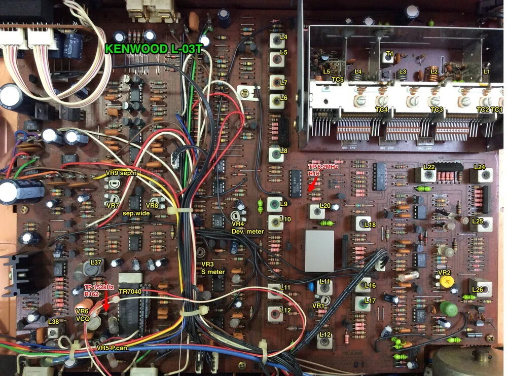 KENWOOD L-03T 修理調整記録3｜BLUESS Laboratory