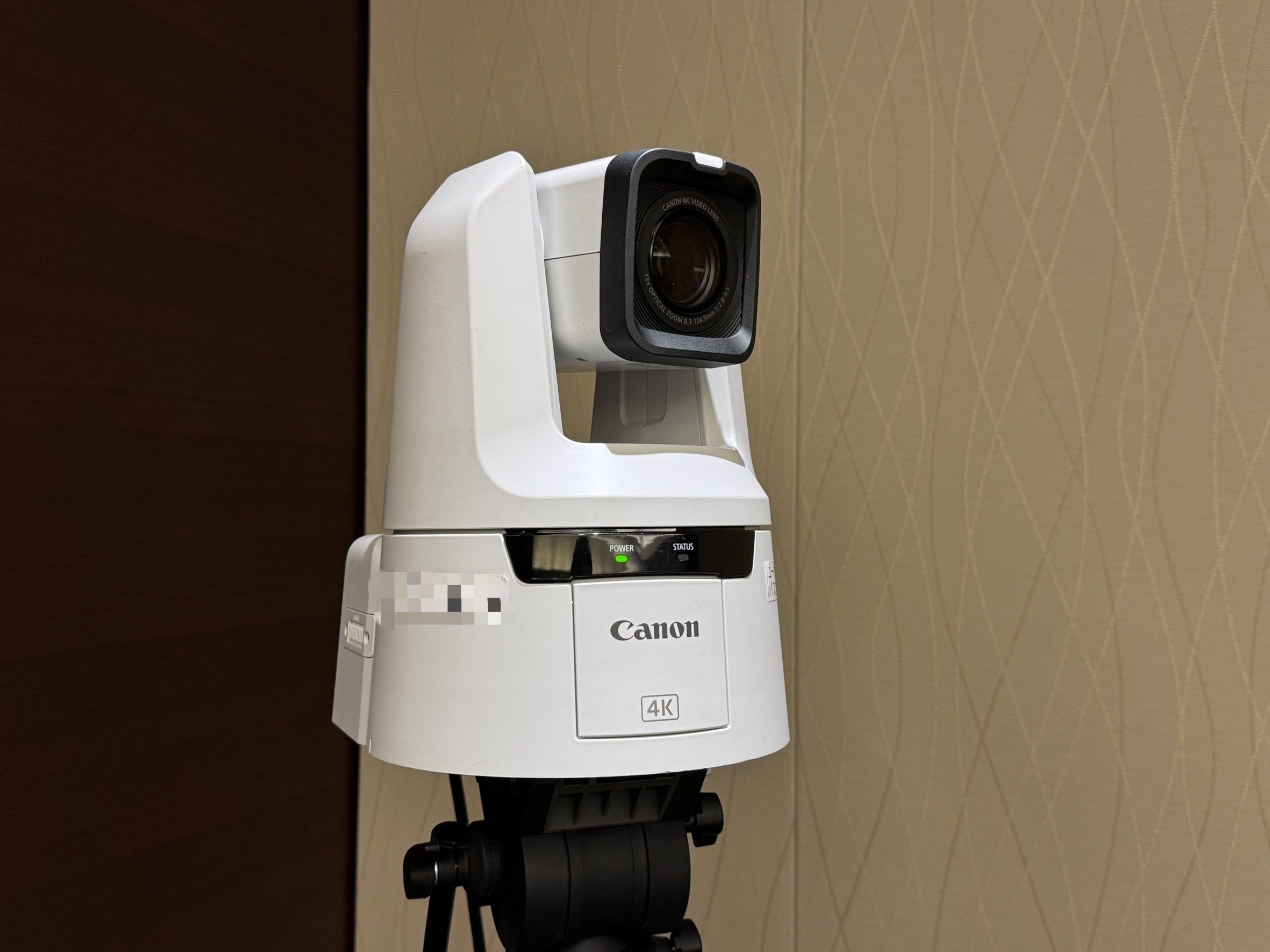 Canonの高額PTZカメラ「CR-N500」をカンファレンスのライブ配信で使っ