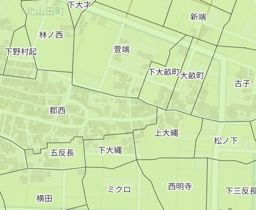 2025-02-09現在】デジタル小字地図一覧【随時更新】｜おがくず 