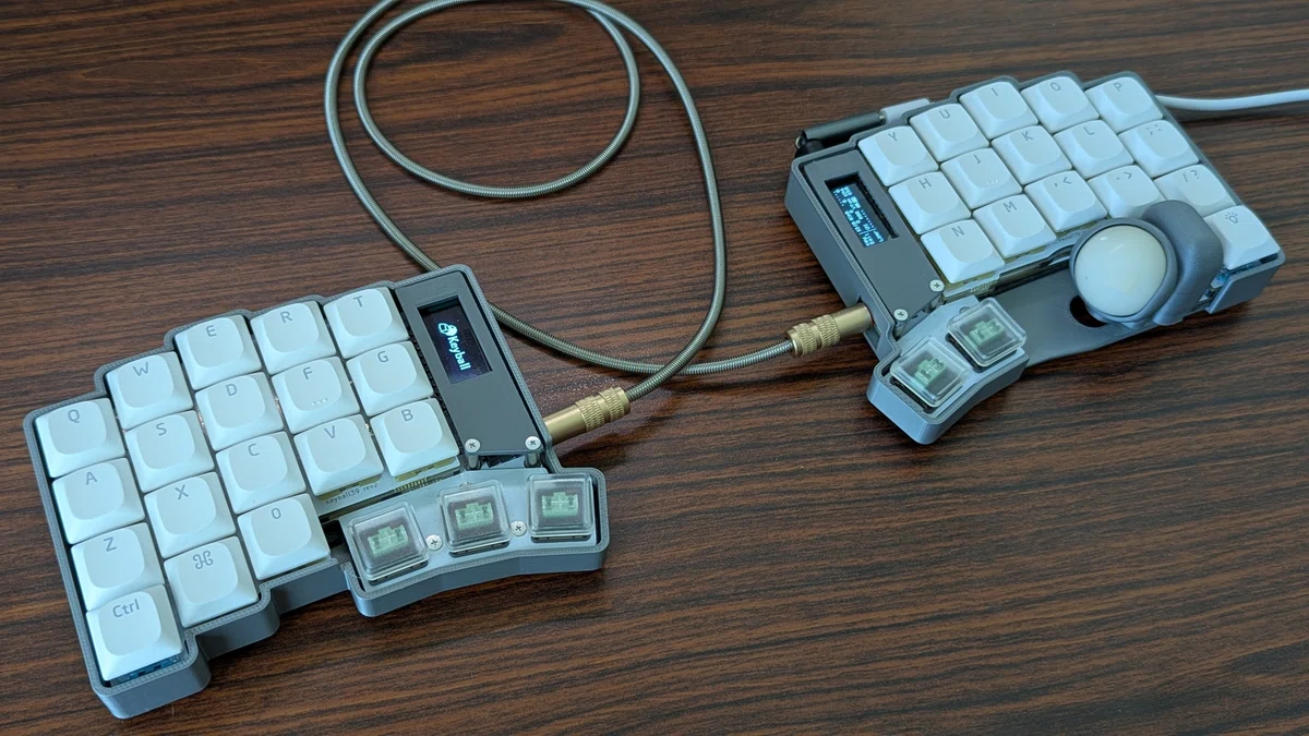 Keyball39 用 25 mm トラックボール選抜を実施してみた｜hyakum