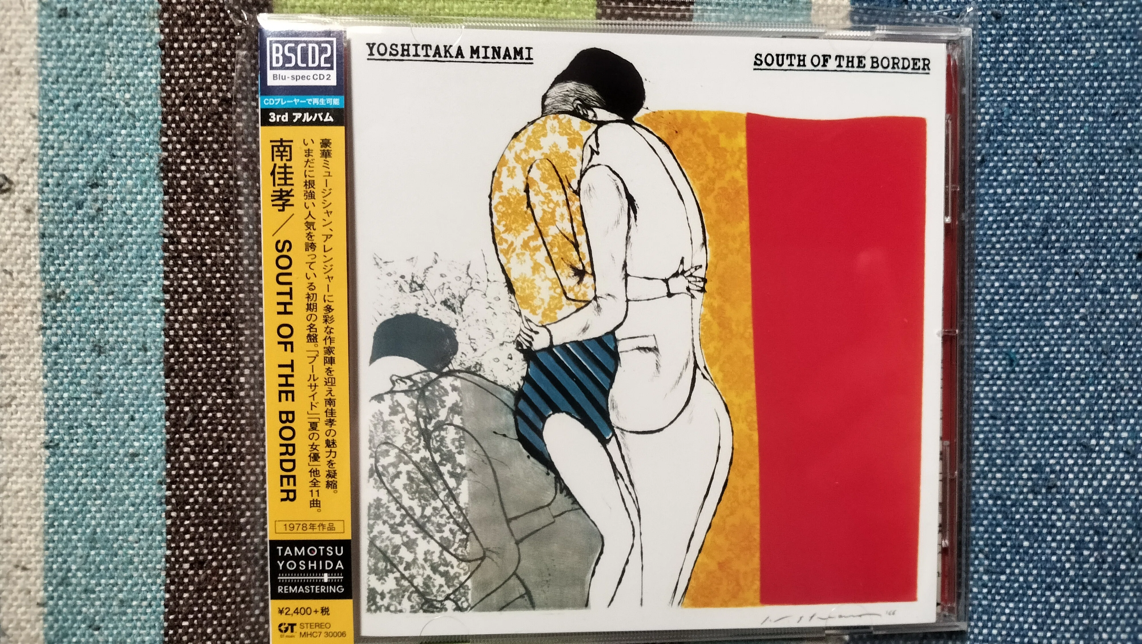 今日の一枚〜南佳孝『SOUTH OF THE BORDER』｜スガイヒロシa.k.a Sugar