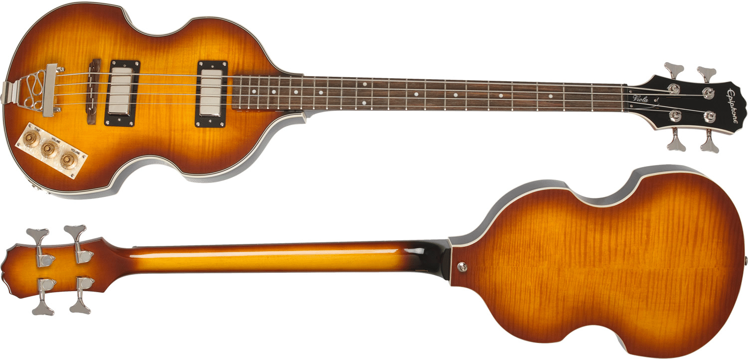 エピフォンの隠れ定番モデル「Viola Bass(ヴィオラ・ベース エピフォンの隠れ定番モデル「Viola Bass(ヴィオラ・ベース