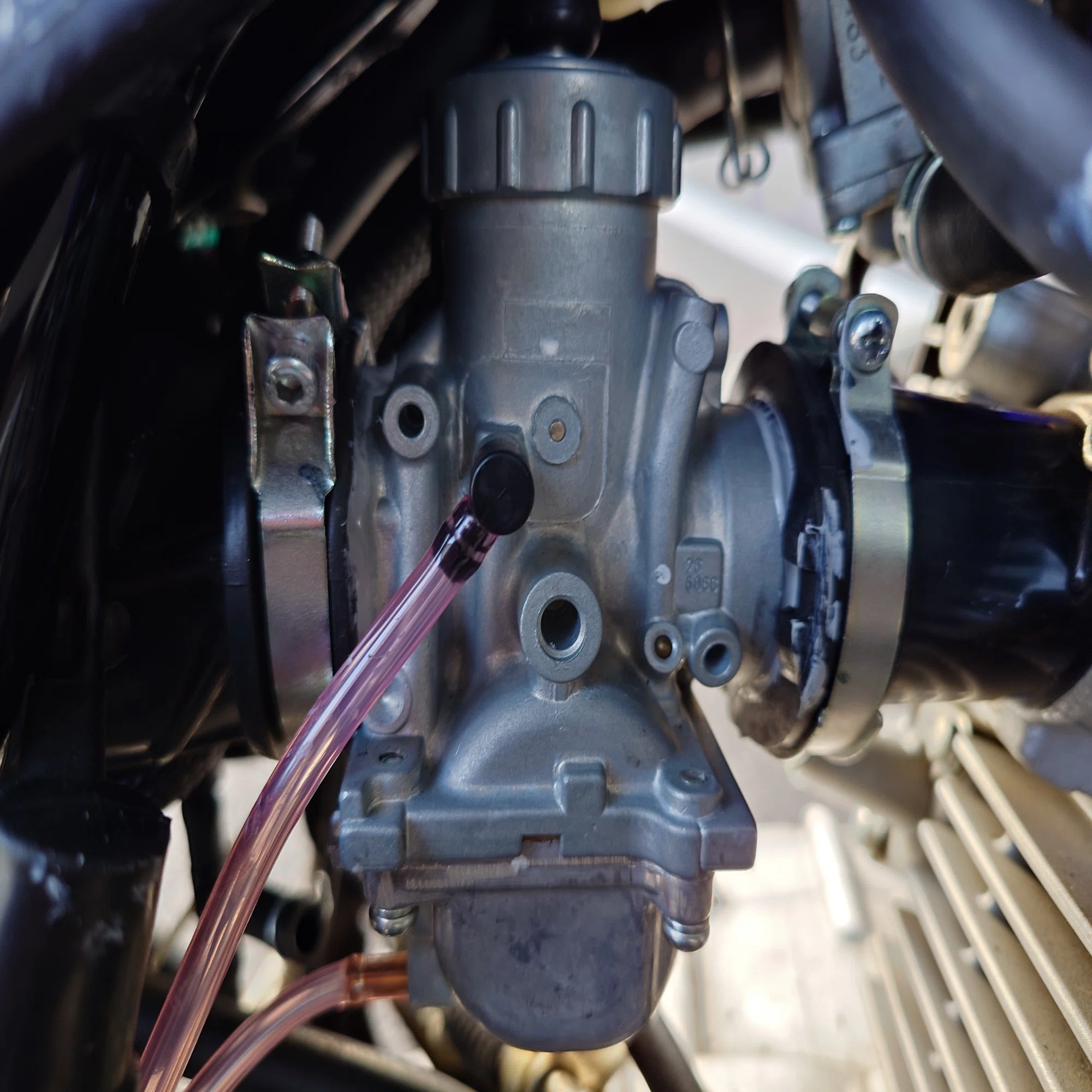 武川VM26ビッグキャブ交換】XTZ125 ヤマハ 2022年フィリピンモデル 