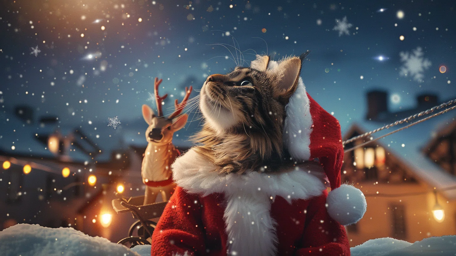 ねこ クリスマスにゃ🐾｜odyssey617