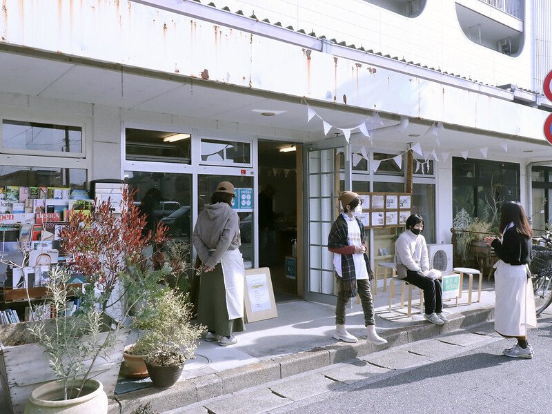 おにぎりと小鳥 おむすび・鳥柄 スケア生地