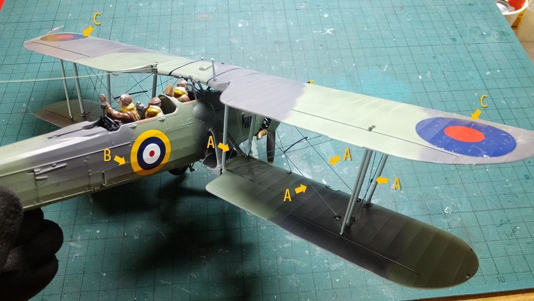 Tamiya Fairey Swordfish Mk.I 1/48 3個 Tamiya 1/48 scale Fairey Swordfish Mk. I - iModeler