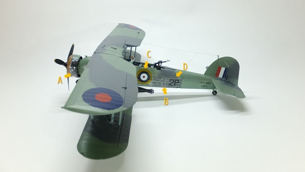 Fairey Swordfish Mk.I Tamiya 1/48 #3｜タイムクラフト造船所