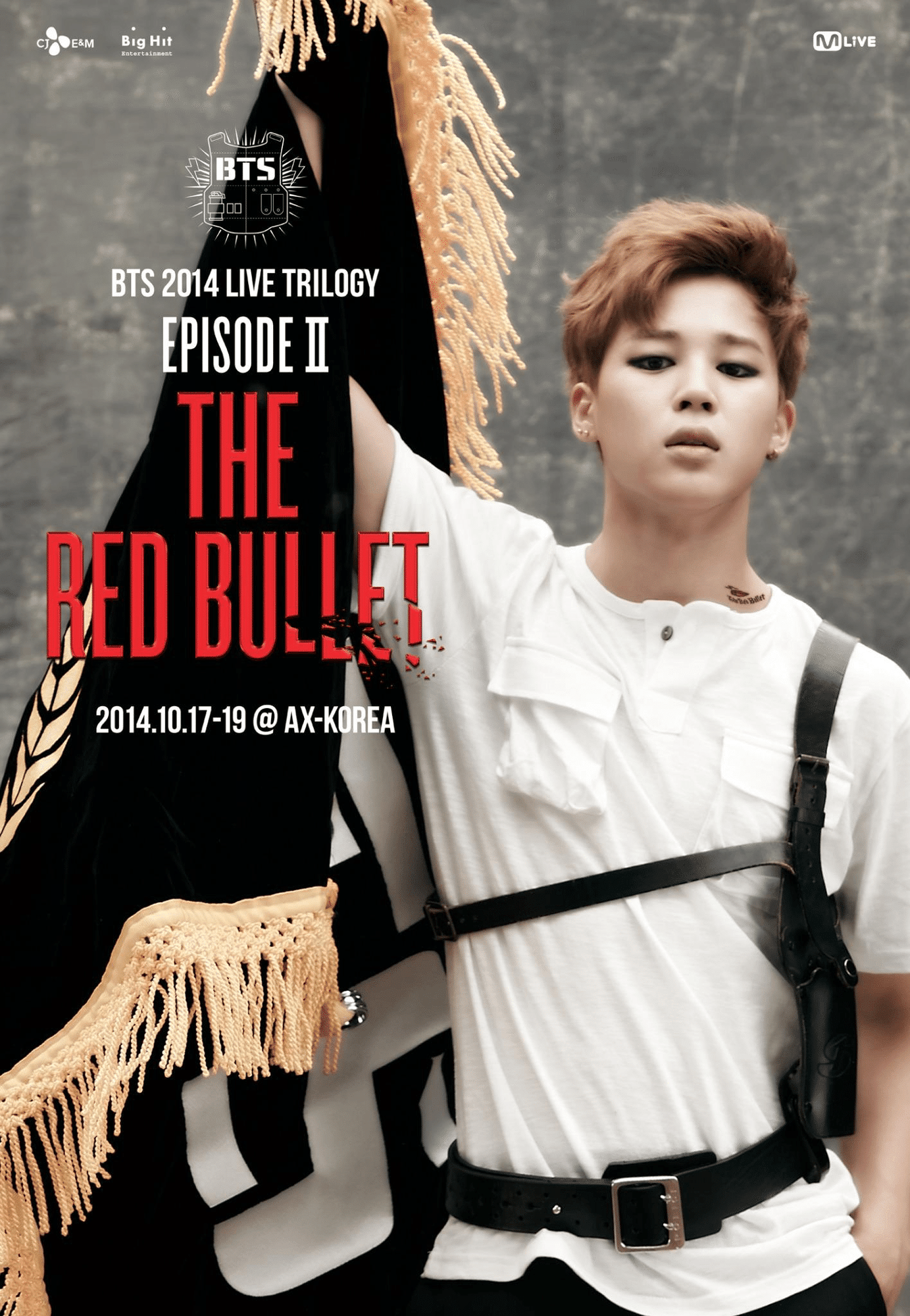 BTS 2014 LIVE TRILOGYEPISODE Ⅱ: THE RED BULLET ポスター BTS 2014 LIVE TRILOGYEPISODE Ⅱ: THE RED BULLET ポスター