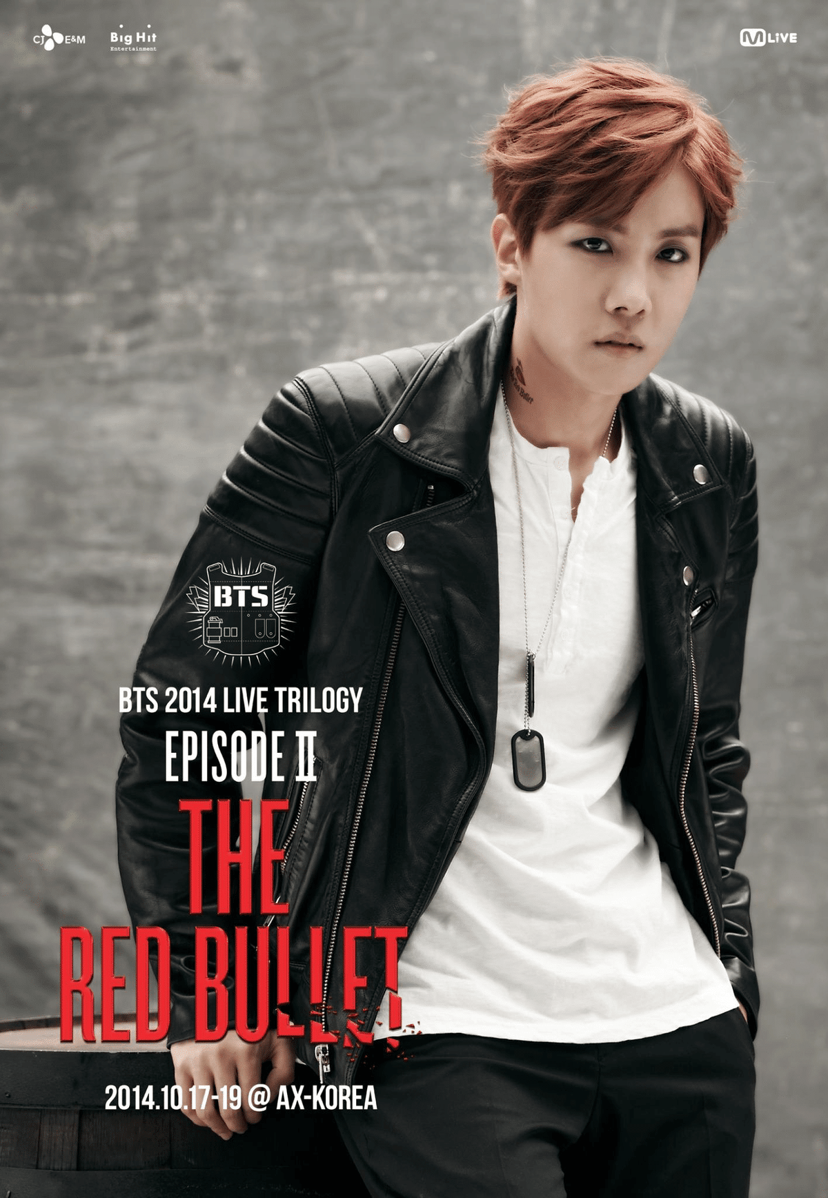 BTS 2014 LIVE TRILOGYEPISODE Ⅱ: THE RED BULLET ポスター