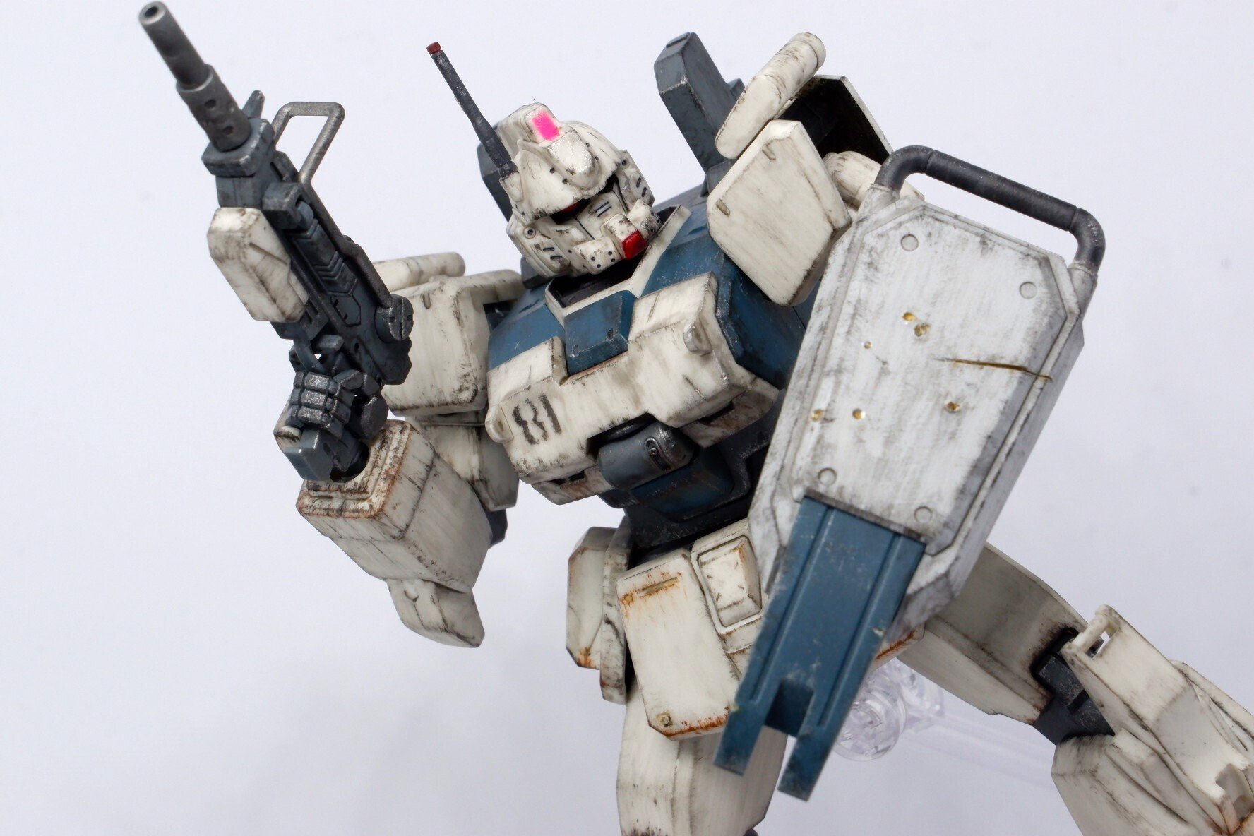 ガンプラ】HGUCガンダムEz-8制作（ウェザリングだったり原作再現