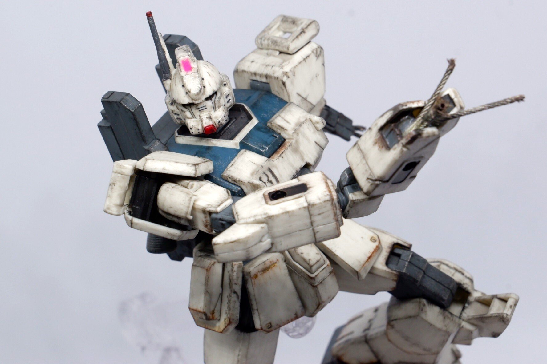 ガンプラ】HGUCガンダムEz-8制作（ウェザリングだったり原作再現