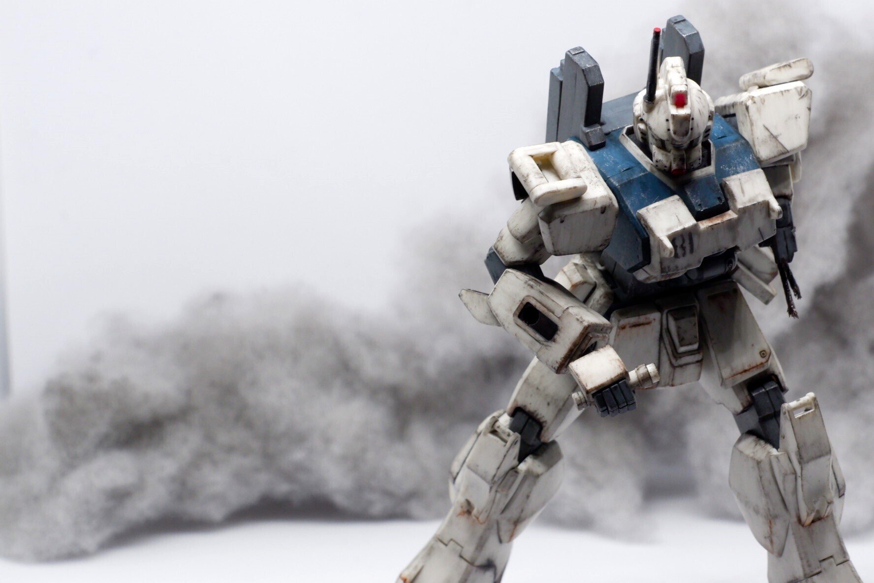 HGUC 1/144 ガンダムEz8 ウェザリング 機動戦士ガンダム 第08MS