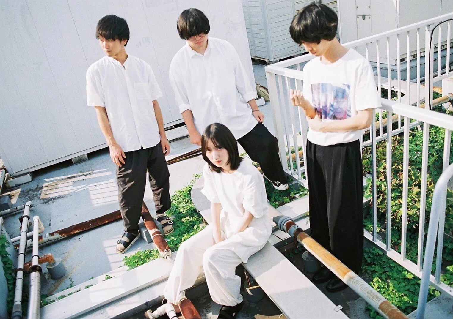 東京の4人組。ずば抜けてるのが歌声のパワー！気だるさと浮遊感、力強