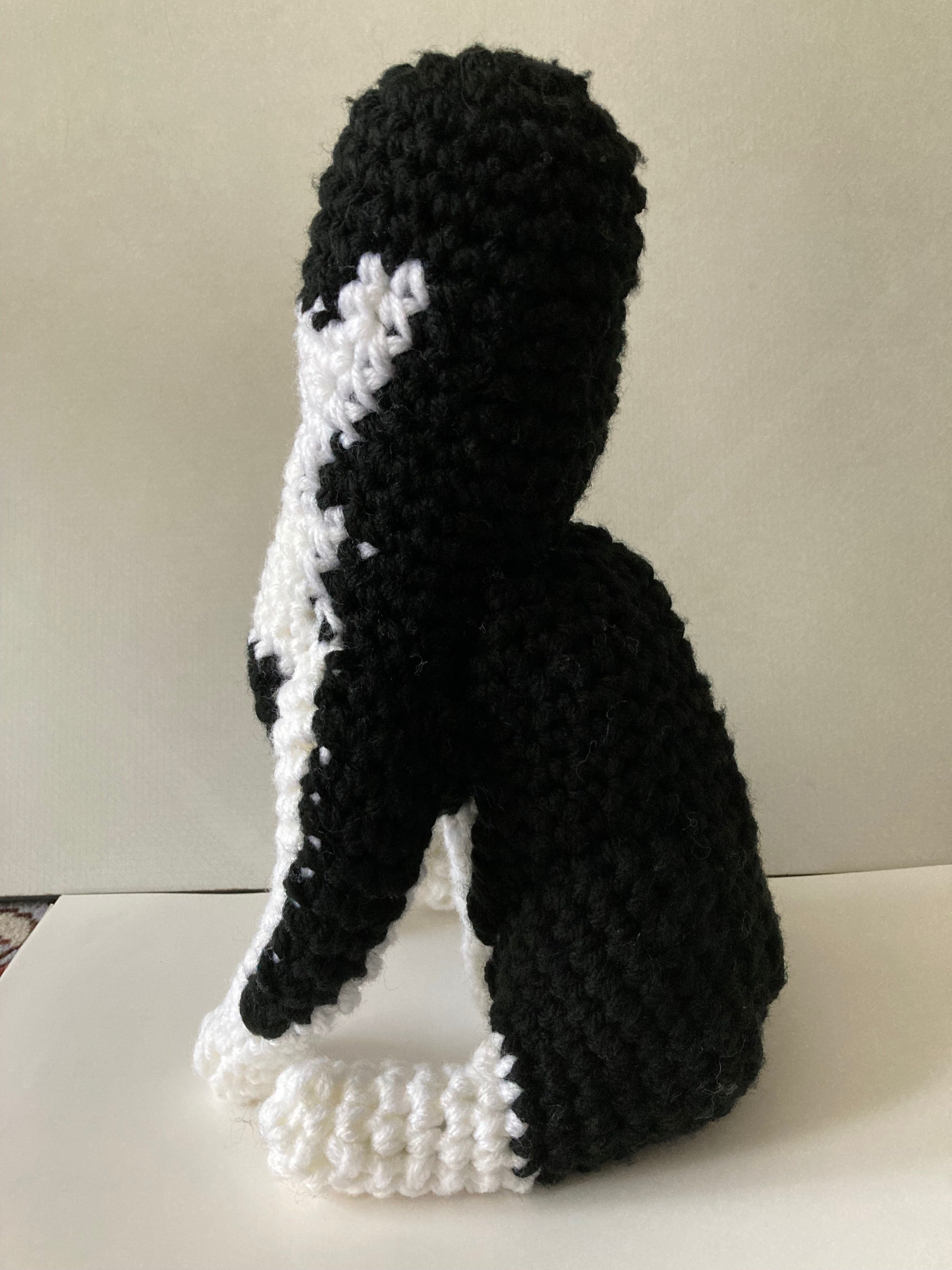 愛犬のあみぐるみ（黒柴）｜Milla