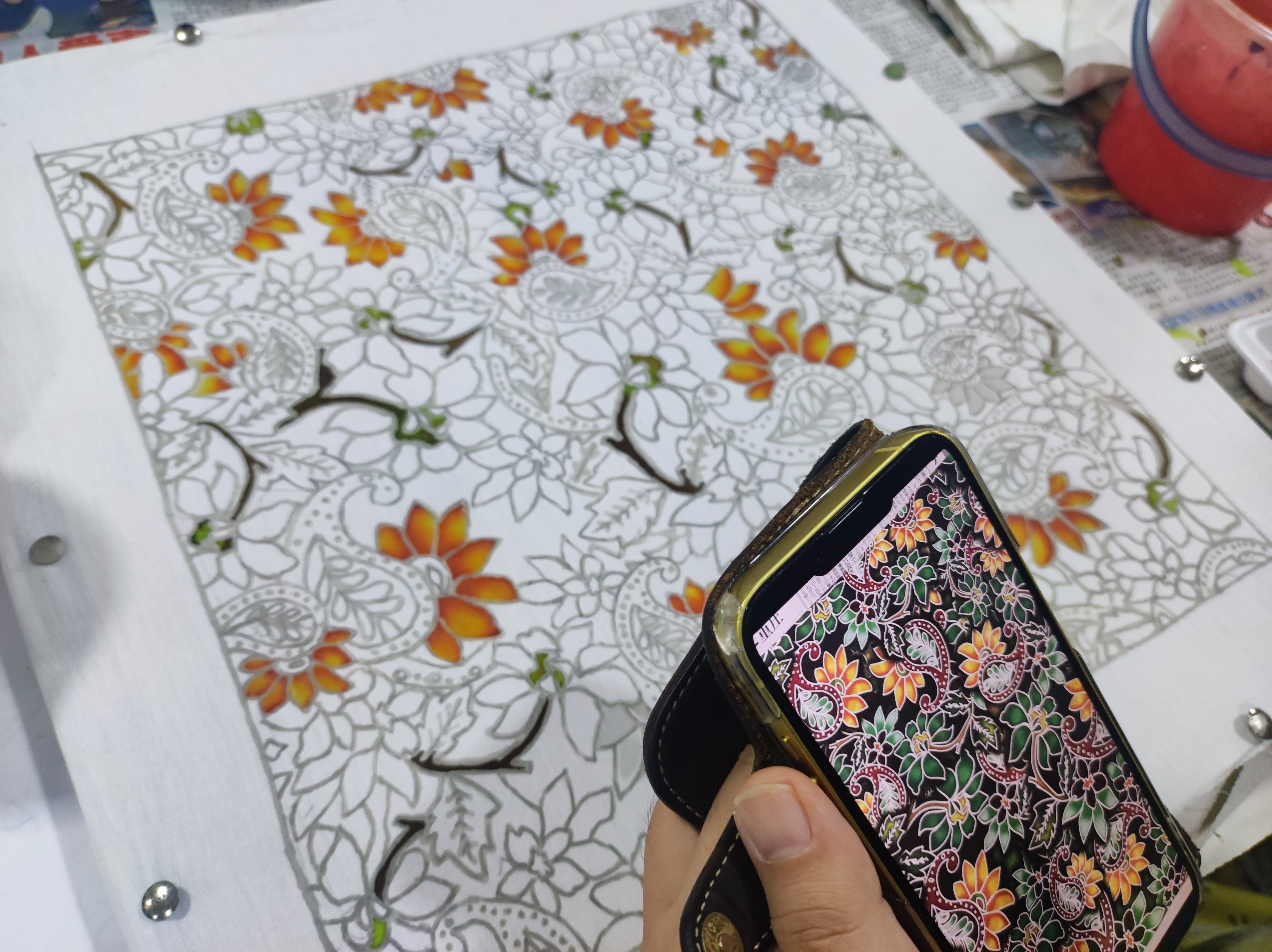 12月2日( 2024年 )マレーシア伝統工芸Batik(バティック)をKL(クアラ