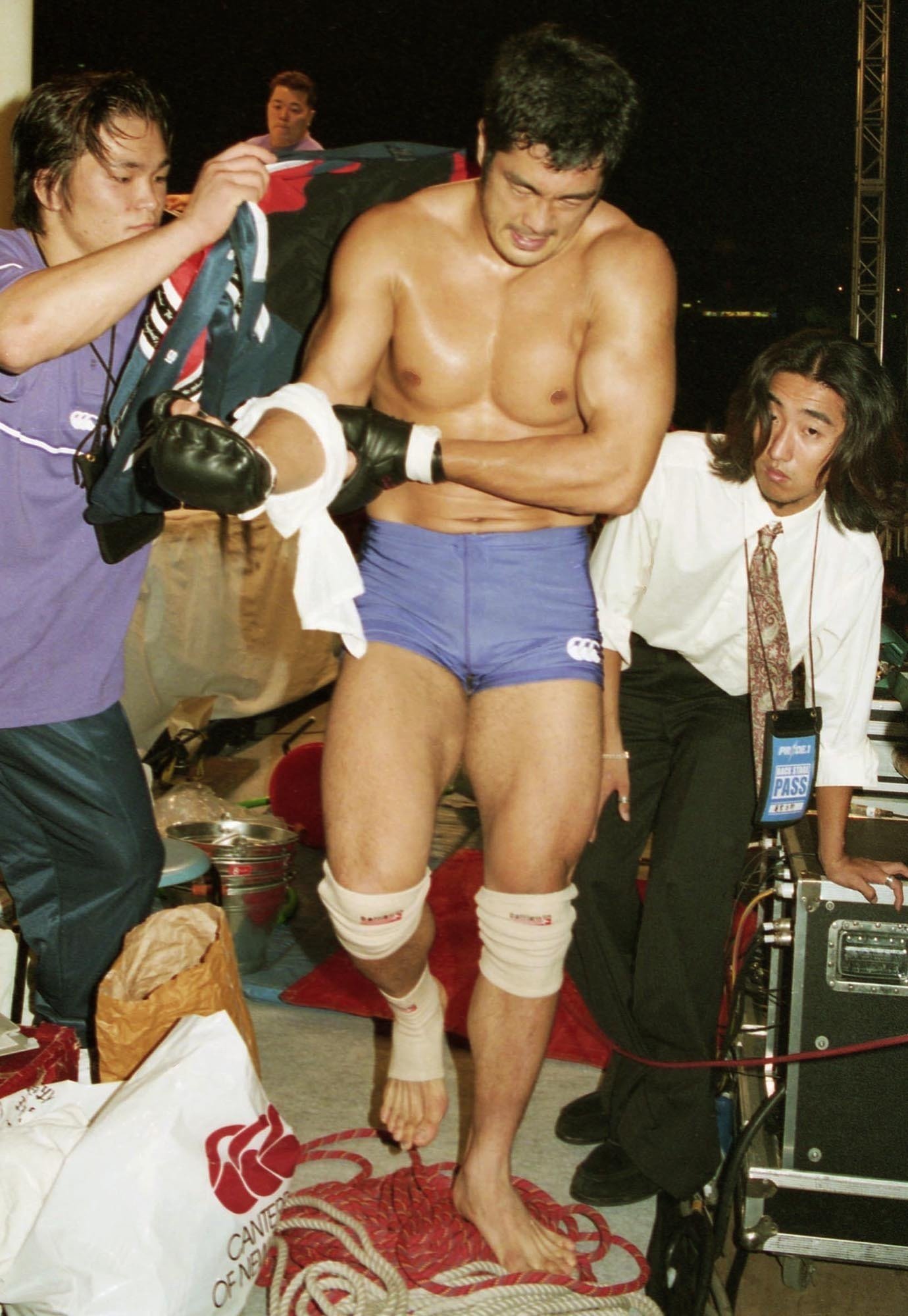 ヒクソン＆ホイラーグレイシー97年10月11日高田戦勝利直後にもらったサイン 1997年10月11日「PRIDE.1」東京ドーム 遂に激突ヒクソン