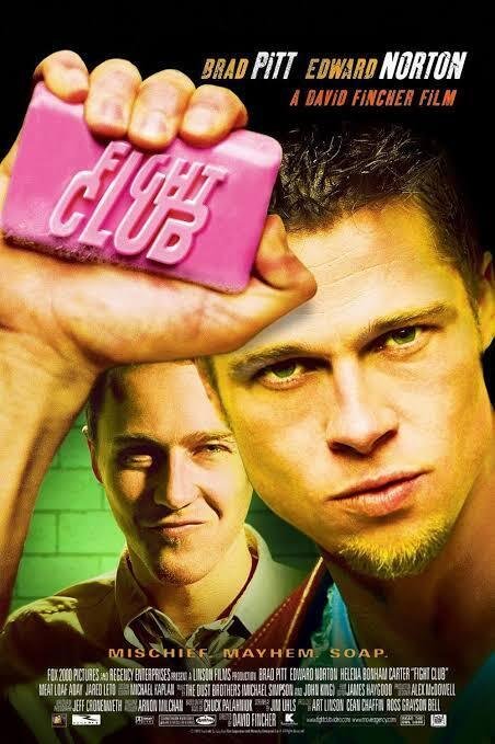 Fight Club（ファイト・クラブ）/ブラッド・ピット/映画ポスター