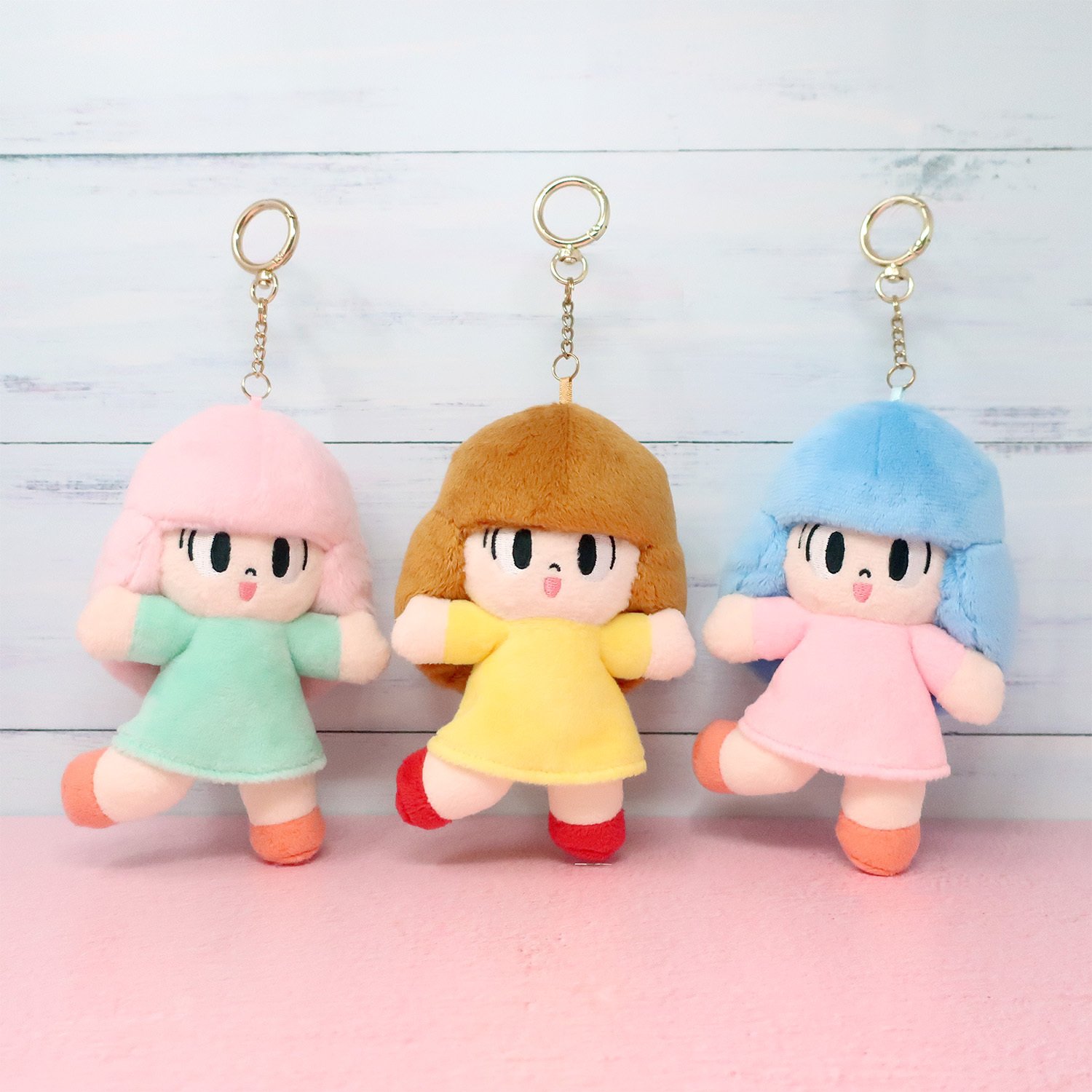 マムアンちゃん　ぬいぐるみキーホルダー　悪魔と天使　海外限定　2つセット　新品 マムアンちゃん ぬいぐるみキーホルダー 悪魔と天使 海外限定 2
