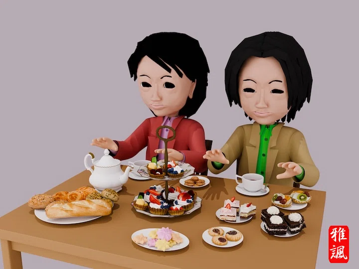 3DCG Production with Blender and Origami Animation｜Tom.Msn
