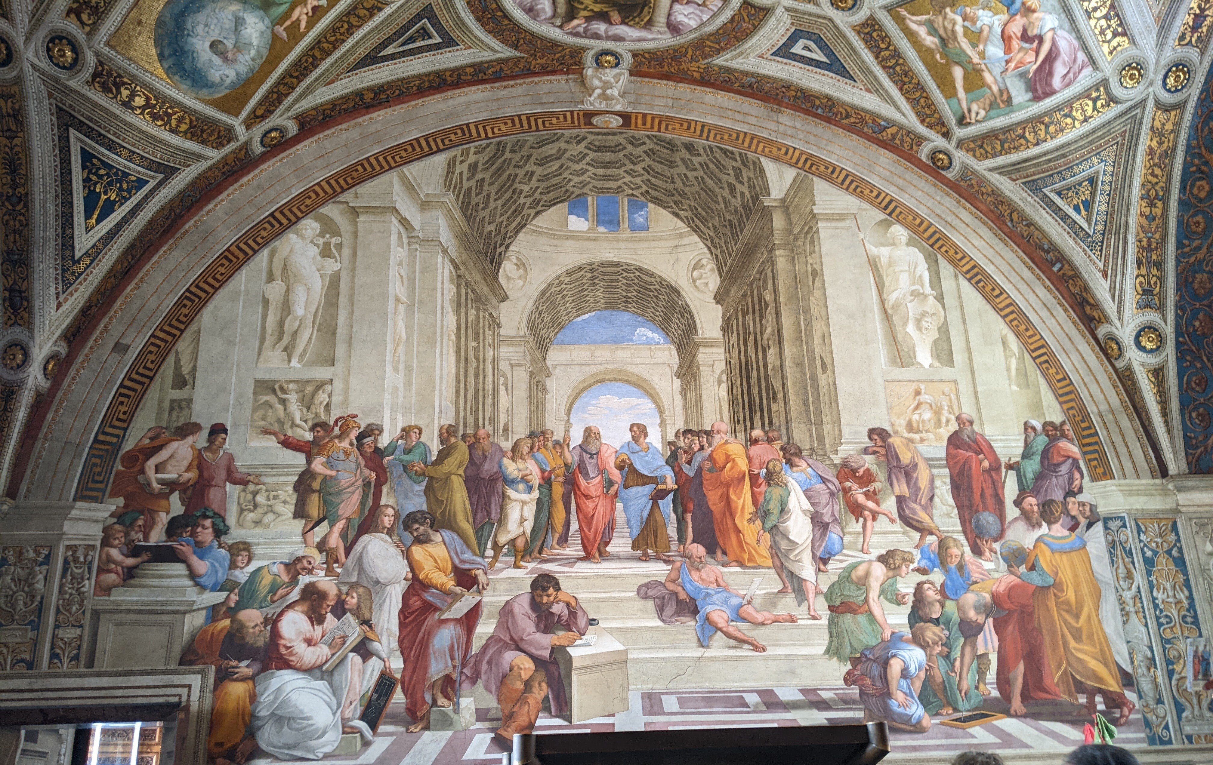 ラファエルロの壁画　ヴァティカン宮　岩波書店 旅行記：ラファエロの作品 ～穴場の見どころ～｜朝野春未