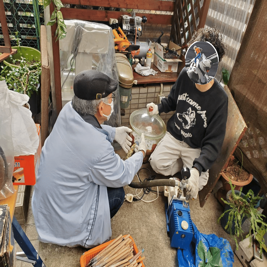 イワセ模型さんから譲りうけた道具｜ririwo